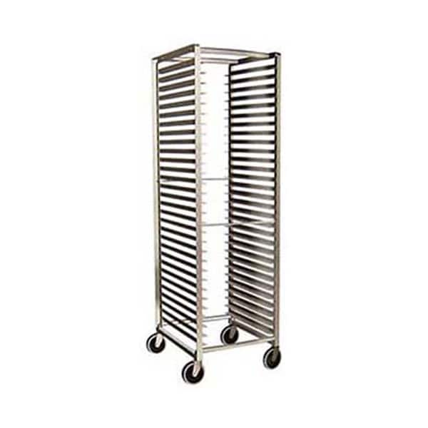 Lockwood Manufacturing Cart, Tray Rack , 70"H, 30 Pan - LW70-30E