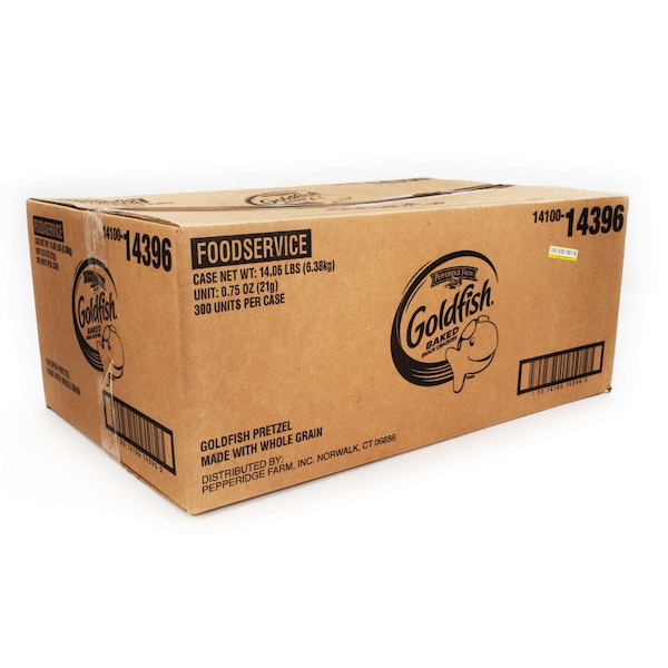 Crackers de botana Goldfish Pretzel de granos enteros de Pepperidge Farms, 0.75 oz., PK300 - 000014396