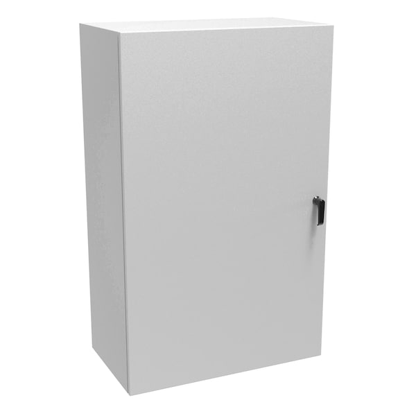 Hammond Steel Electrical Enclosures, 48 in H, 16 in D, 30 in W, NEMA 4, Hinged - EN4SD483016LG