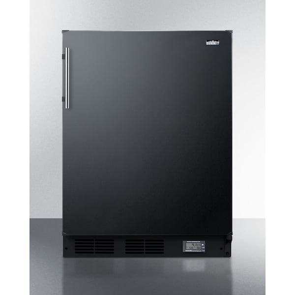 Summit 24" Wide Break Room Refrigerator-Freezer, ADA Compliant - BKRF663BBIADA