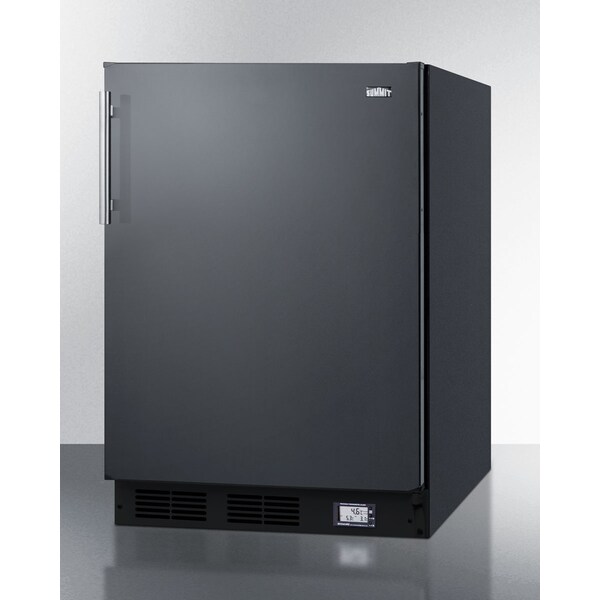 Summit 24" Wide Break Room Refrigerator-Freezer, ADA Compliant - BKRF663BBIADA
