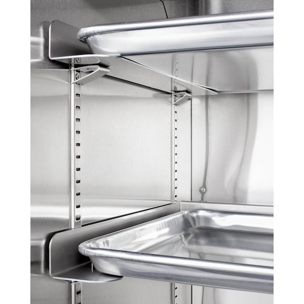 Summit 24" Wide Mini Reach-In Beverage Center with Dolly - SCR1401RI