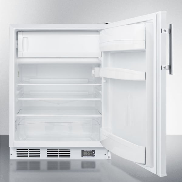 Summit 24" Wide Break Room Refrigerator-Freezer, ADA Compliant - BKRF661BIADA