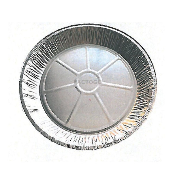 Durablue 2100-40 PE 9 in. Aluminum Round Deep Pie Pan, 500PK - 2100-40  (PE)