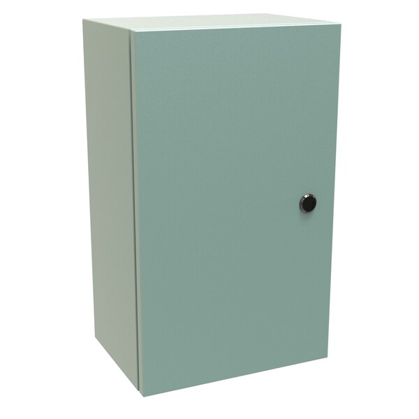 Hammond Steel Electrical Enclosures, 20 in H, 8 in D, 12 in W, NEMA 4, Hinged - EN4SD20128GY