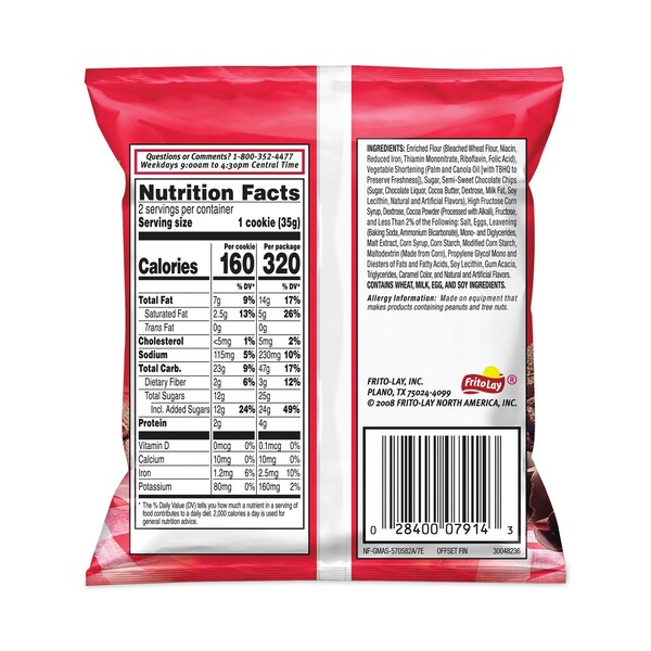 Brownie de Chocolate Grande de la Abuela, Paquete de 2.5 oz, 60 Paquetes - 10310