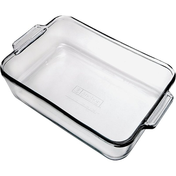 Oneida Oven Basics Series 819354OB11 Cake Pan, Square, 8 in OAL, Glass - 81934L20