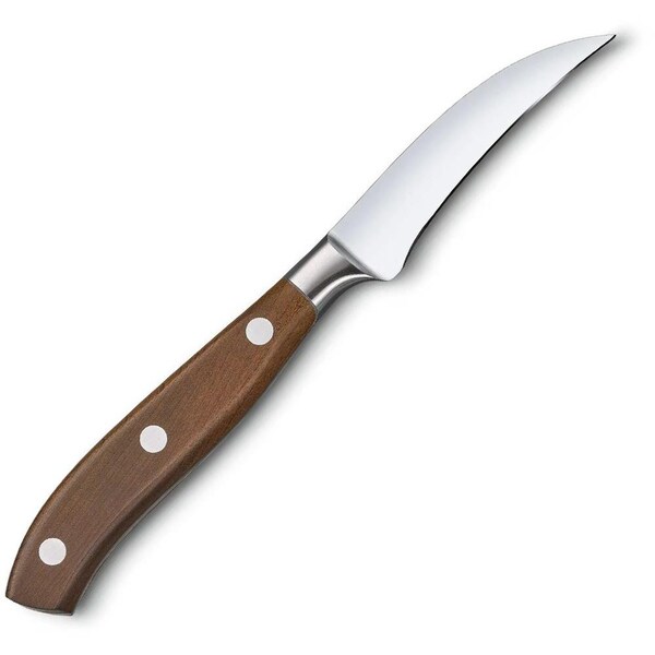 Swiss Army Brands 2024 Victorinox Kitchen Shaping 30.25In Bird'S Beak, 0.75In Width At Handle, Grand Maitre Wood - VIC-7.7300.08G