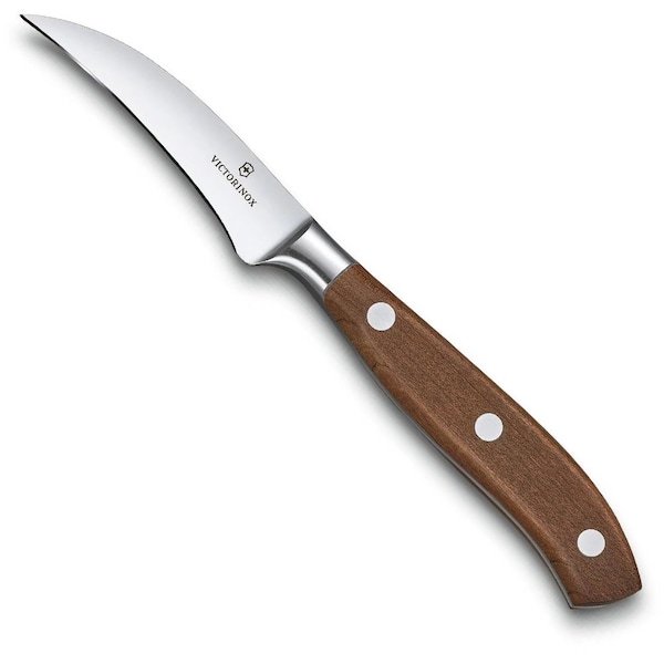 Swiss Army Brands 2024 Victorinox Kitchen Shaping 30.25In Bird'S Beak, 0.75In Width At Handle, Grand Maitre Wood - VIC-7.7300.08G
