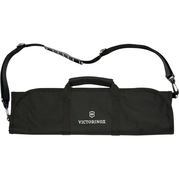 Swiss Army Brands 44956 Kitchen Special Sets Blk Culinary Storage, Knife Roll Polyester Holds Up To 8, 12In Knives - VIC-7.4012.6