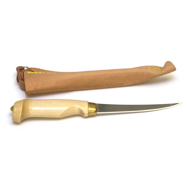 Eagle Claw Fillet Knife 4 in. Stainless Steel With Sheath - E03050-002