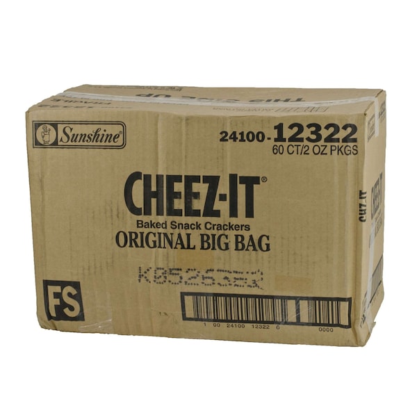Galletas originales Cheez-It 2 oz., paquete de 60 - 2410012322