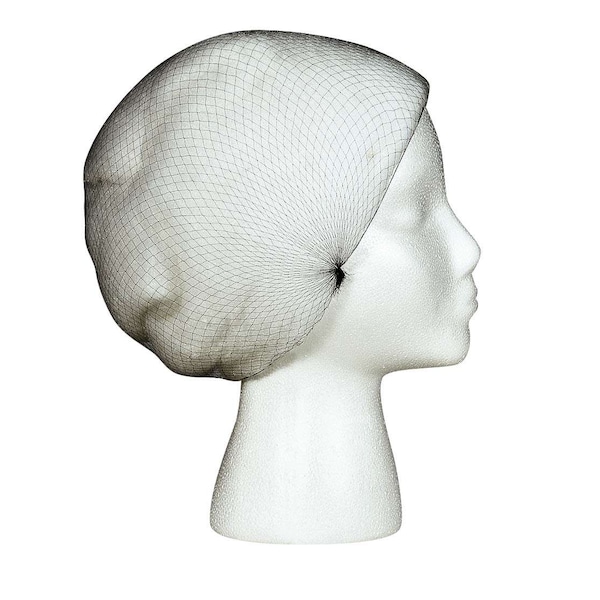Cellucap Hairnet Nylon Black Disposable 28", PK1440 - HN5BK