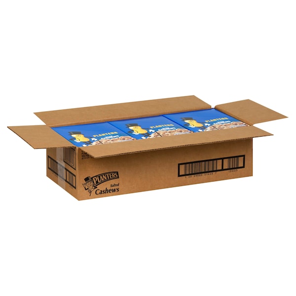Planters Tubo de 2 oz. de Cashews Salados, Paquete de 45 - 10029000016467