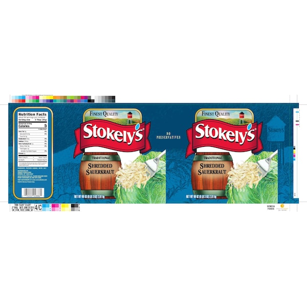 Stokely Sauerkraut Stokely Fancy 99 oz., PK6 - F007022292886

Chucrut Stokely Stokely Fancy de 99 oz., paquete de 6 - F007022292886