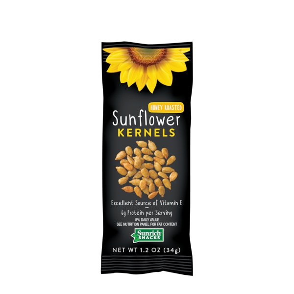 Semillas de Girasol Tostadas con Miel Sunrich Naturals, 1.2 oz., Paquete de 150 - 1231780
