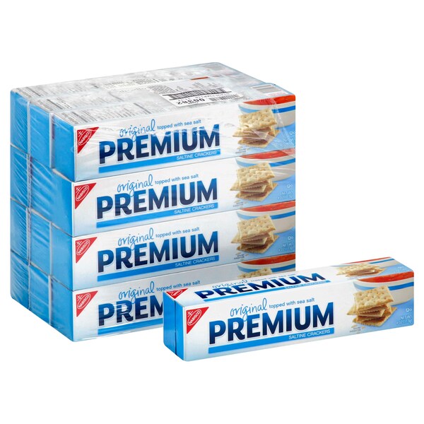 Nabisco Premium Saltine Crackers 4 oz., Caja de 12 - 00382