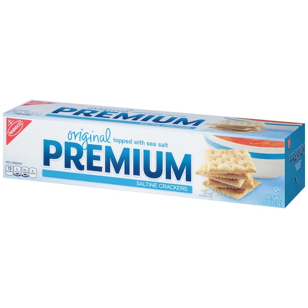 Nabisco Premium Saltine Crackers 4 oz., Caja de 12 - 00382