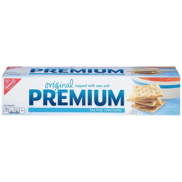 Nabisco Premium Saltine Crackers 4 oz., Caja de 12 - 00382