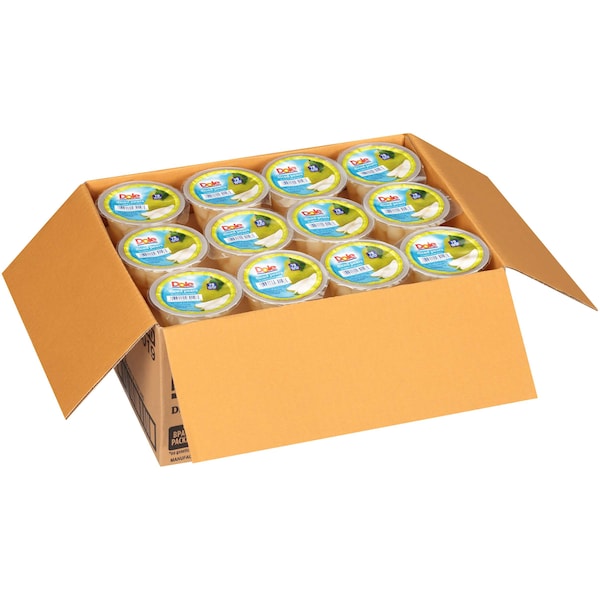Peras en trozos Dole en jugo taza de 4 oz, paquete de 36 - 03019.