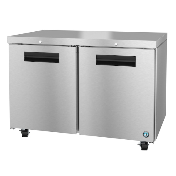 Hoshizaki America Refrigerator, Two Section Undercounter, Stainless Doors with Lock,  - UR48B-01