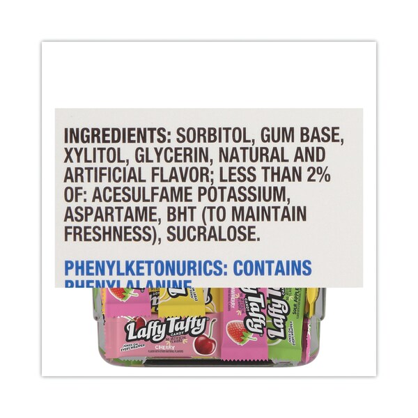 Nestlé Laffy Taffy, Sabores Variados, Tarro de 308 lb, 145 piezas envueltas - 788749