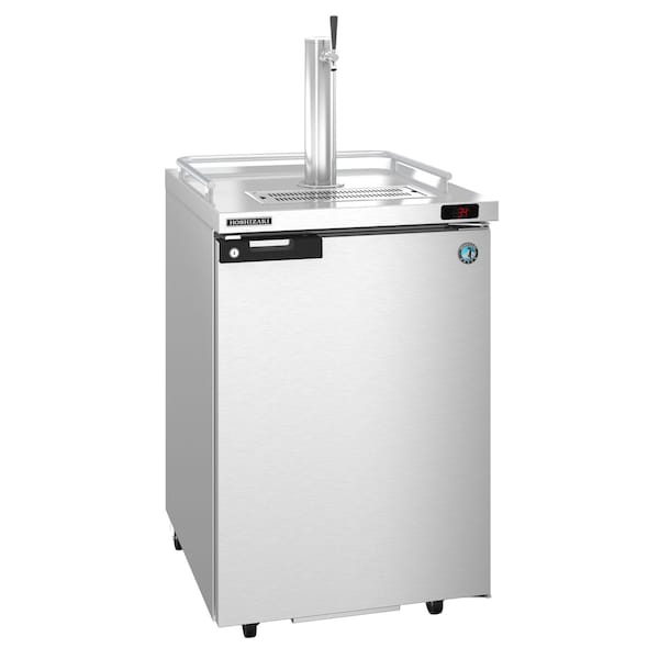 Hoshizaki America Refrigerator, Single Section, Stainless Steel Back Bar Direct Draw, Solid Door - DD24-S