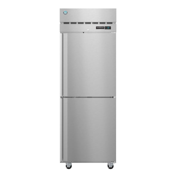 Hoshizaki America Refrigerator, Single Section Upright, Half Stainless Doors with Lock,  - R1A-HS