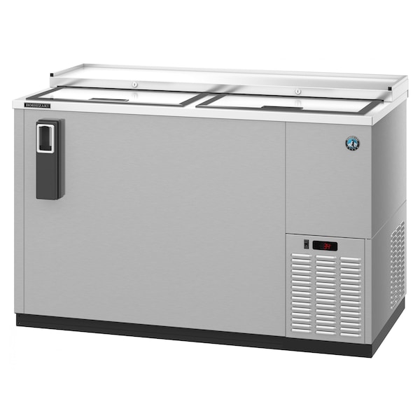 Hoshizaki America Refrigerator, Two Section, Stainless Steel Back Bar Bottle Cooler, Slide Top Doors,  - CC50-S