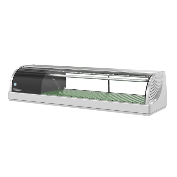 Hoshizaki America Refrigerator, Left Side Condenser Display Case, Half Glass Doors,  - HNC-120BA-L-SLH