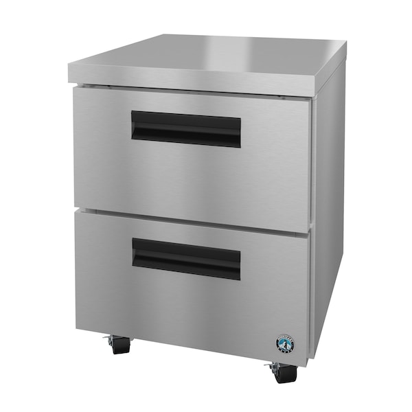 Hoshizaki America Refrigerator, Single Section Undercounter, Stainless Drawers - UR27B-D2