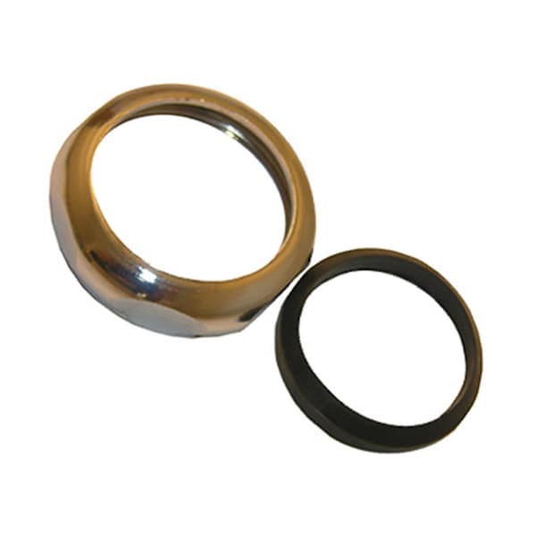 Larsen Supply Co 03-1873 1.5 in. Brass Slip Nut Kit, 6PK - 662413