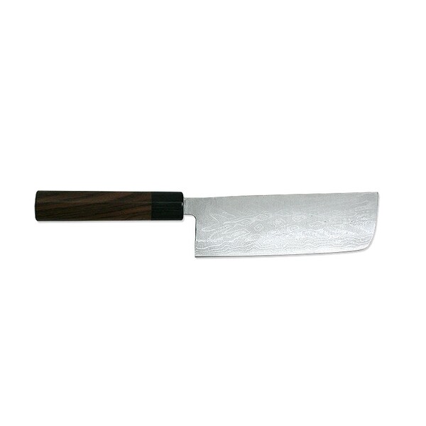 Kanetsune 2023 Nakiri 165Mm W/Red Sandalwood Handle - KAN-KC-421