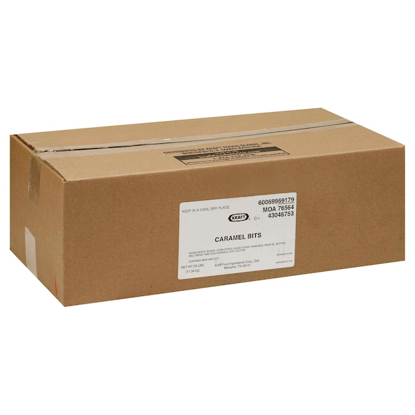 Kraft Kraft Candy Caramel Bits 25 libras - 00600699691796

Granos de caramelo para dulces Kraft Kraft de 25 libras - 00600699691796