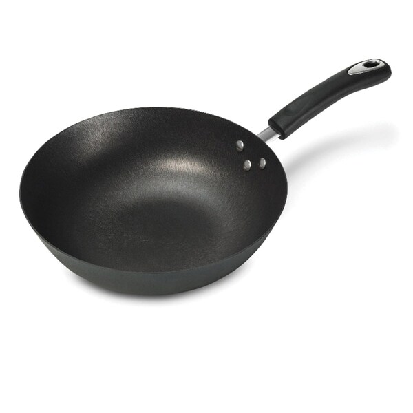Starfrit Carbon Steel Wok with Handle 12.5-In. - 030074-006-0001