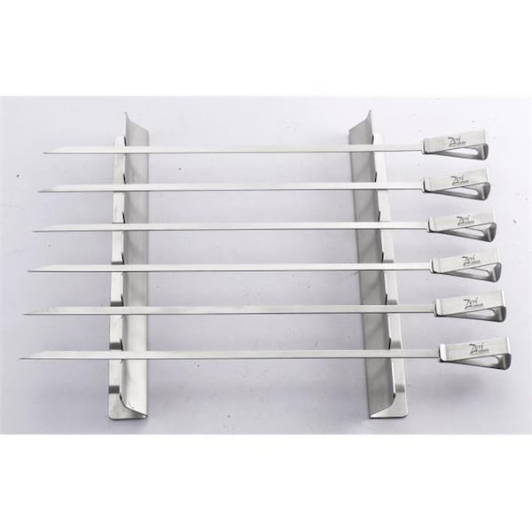 Zenurban ZenUrban 870007 Grilling Kabob Rack with Skewers - 870007