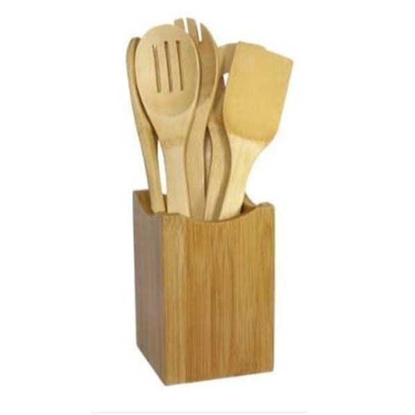 Oceanstar Design Oceanstar Design KT1279 7-Piece Bamboo Cooking Utensil Set - KT1279