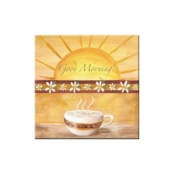 Mcgowan Mfg Co McGowan TT00586 Tuftop Coffee Time Trivet - TT00586