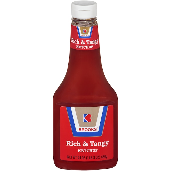Tomate Ketchup Brooks Brooks 24 oz., paquete de 12 - 2300095560