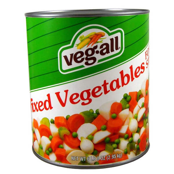 Veg-All Verduras para estofado 104 oz., paquete de 6 - F003710006001