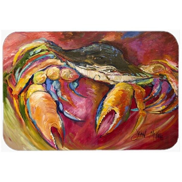 Carolines Treasures Carolines Treasures JMK1105LCB Blue Crab Stars Glass Cutting Board; Large - JMK1105LCB