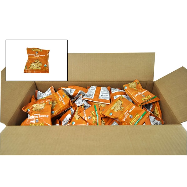 Galletas de Miel Orgánica Annie's Annie's Honey Bunny Graham de 1.25 oz, Paquete de 100 - 13562-00236
