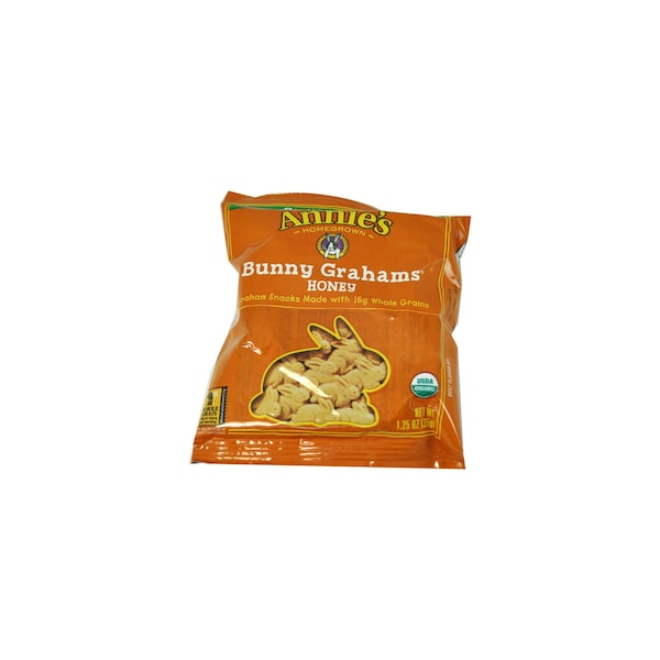 Galletas de Miel Orgánica Annie's Annie's Honey Bunny Graham de 1.25 oz, Paquete de 100 - 13562-00236