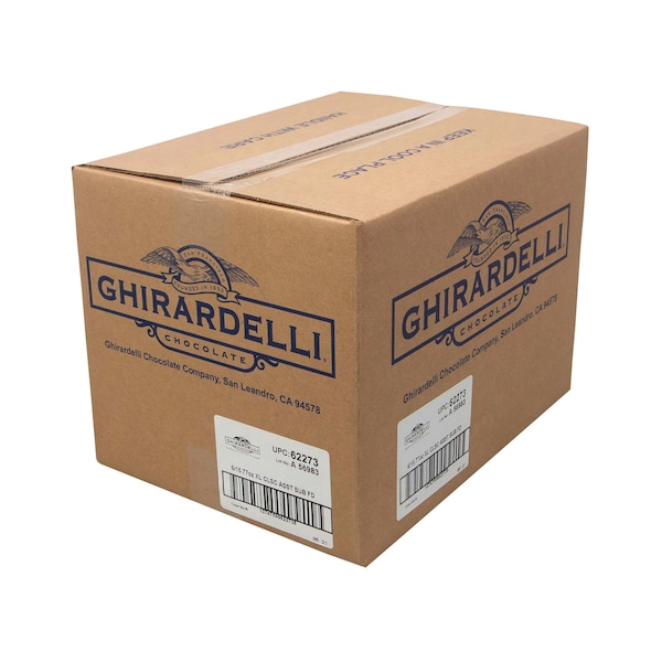 Ghirardelli Ghirardelli Chocolate Variado al 60% de Cacao Cuadrado 15.77 oz., Paquete de 6 - 62273