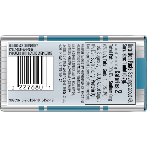 Altoids Altoids Ártico Sabor Wintergreen 1.2 oz. Caja, Paquete de 96 - 392633