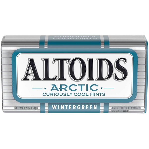 Altoids Altoids Ártico Sabor Wintergreen 1.2 oz. Caja, Paquete de 96 - 392633