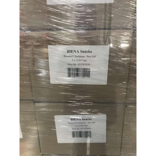 Botana a granel de garbanzos con sal marina de 5 libras - 810003780201