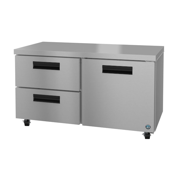 Hoshizaki America Refrigerator, Two Section Undercounter, Drawer/Door Combo,  - UR60B-D2