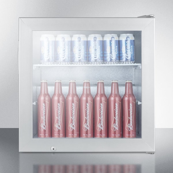 Summit Appliance Div. Summit-Commercial Beer Froster, Glass Door, Digital Thermostat - SCFU386FROST