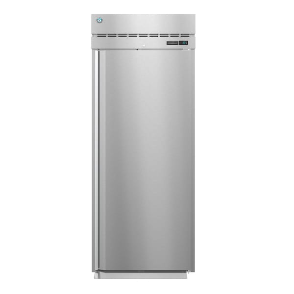 Hoshizaki America Refrigerator, Single Section Roll-Thru Upright, Full Stainless Door with Lock - RT1A-FS-FS